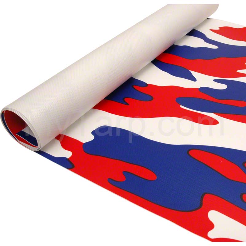 18 oz/61 Industrial Coated Vinyl with Fire Retardant - ROYAL BLUE