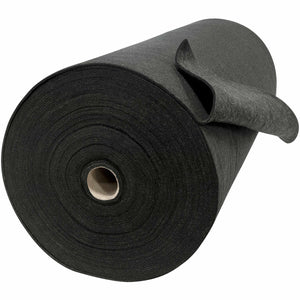 72" x 50 ft. Velvet Shield Welding Blanket Roll - 16 oz Black Carbonized Fiber