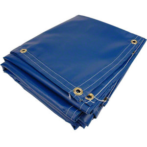 Sigman 10' x 10' 22 OZ Vinyl Coated Polyester Tarp - Made in USA