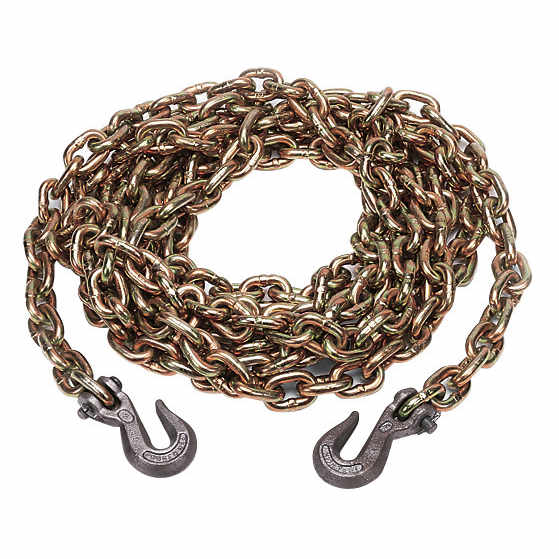 Buy 5/16” – 20' Chain with Grab Hooks