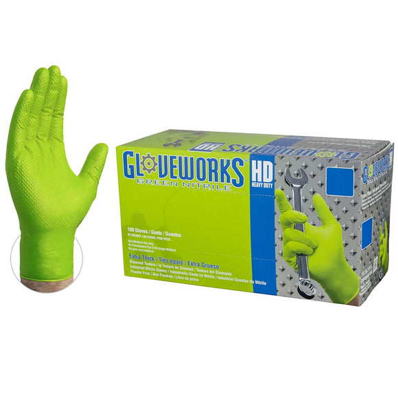 Heavy Duty Disposable Latex - 50 Pack - Grease Monkey Gloves